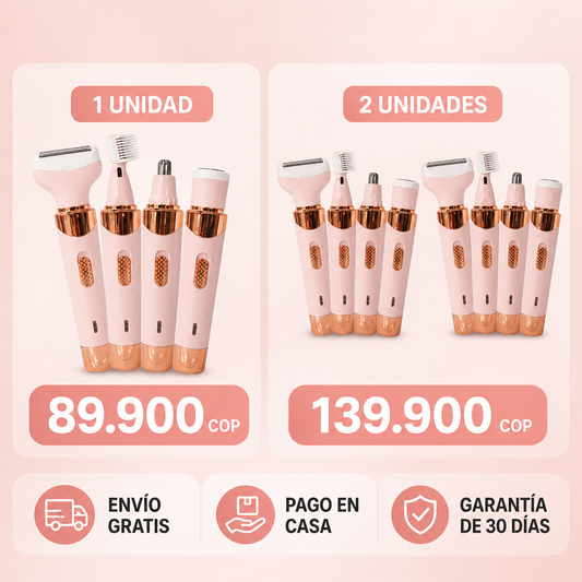 Depiladora Facial 4 En 1 DROPI CUP