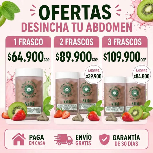 AIRI DEBLOAT SUPPORT CAPSULES